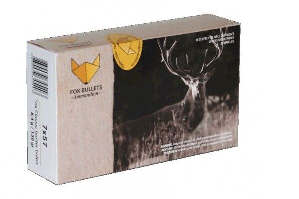 FOX BULLETS Fox Bullets 7x57 8,4g/ 130gr Classic Hunter Bullet (20kos)
