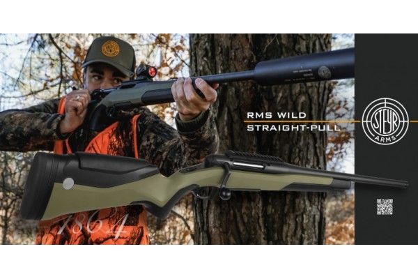STEYR ARMS STEYR ARMS STEYR RMS Wild straight-pull bolt-action rifle (BL 508 mm / green)
