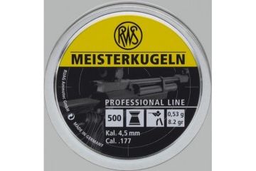ŠPORT RWS Strelivo za zračne puške MEISTERKUGELN 4,5mm, 0,53g (500kos)