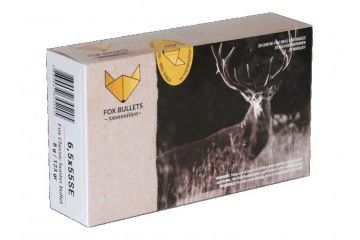 FOX BULLETS Fox Bullets 6,5x55 SE 8g / 123gr Classic Hunter Bullet (20kos)
