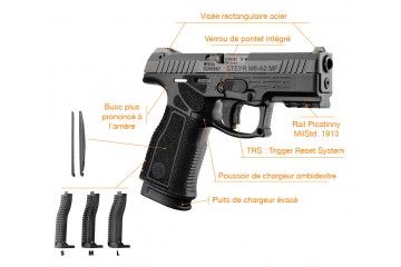 PIŠTOLE STEYR ARMS STEYR L-A2 MF Cal.9mm
