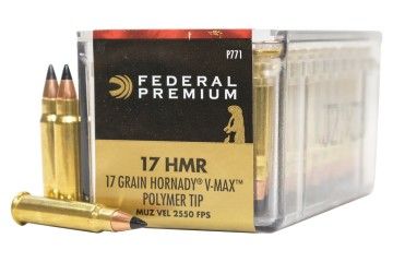 FEDERAL FEDERAL FEDERAL 17 HMR V-Shok 1,1g/ 17gr Hornady  V-Max (50kos)