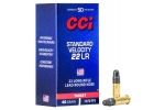CCI CCI CCI 22 LR Standard Velocity 2,59g / 40gr LRN (50kos)